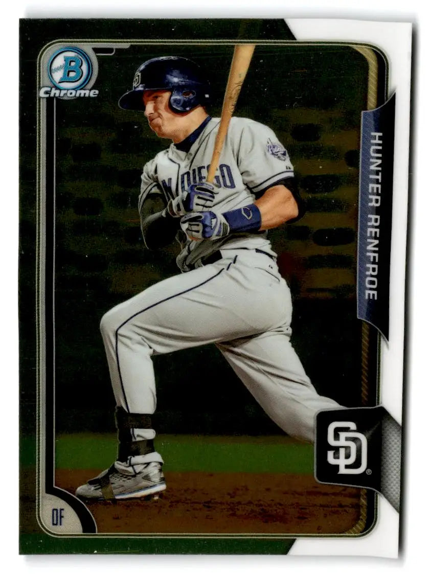 2015 Bowman #BCP122 Hunter Renfroe Chrome Prospects - Baseball Card Single