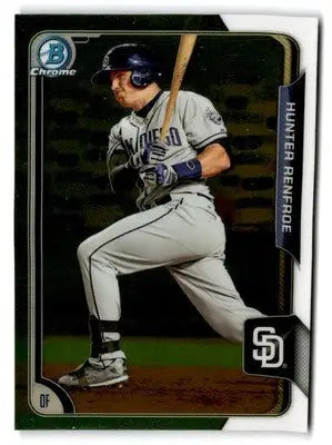 2015 Bowman #BCP122 Hunter Renfroe Chrome Prospects - Baseball Card Single