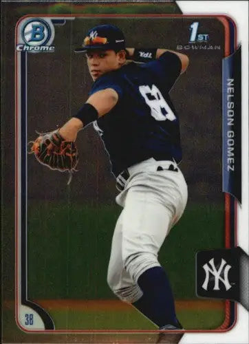 2015 Bowman Chrome Prospects #BCP116 Nelson Gomez NM-MT Yankees - Baseball Card Single