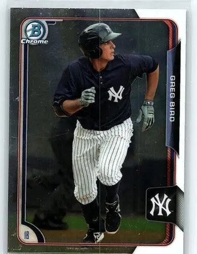 2015 Bowman Chrome Prospects #BCP74 Greg Bird NM-MT Yankees - Baseball Card Single