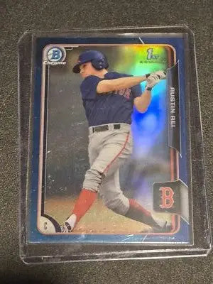 2015 Bowman Draft #172 Austin Rei Blue #/150 - Baseball Card Single