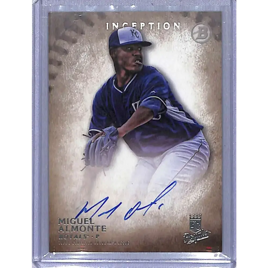 2015 Bowman Inception #PA-MA Miguel Almonte NM-MT Baseball Card - Baseball Card Single