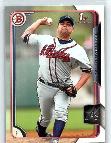 Original gloss bp22 Williams Perez Bowman Prospects rookie baseball card in NM-MT condition