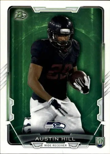 2015 Bowman Rookies #64 Austin Hill NM-MT RC Rookie Seahawks ID:11504 - Football Card Single