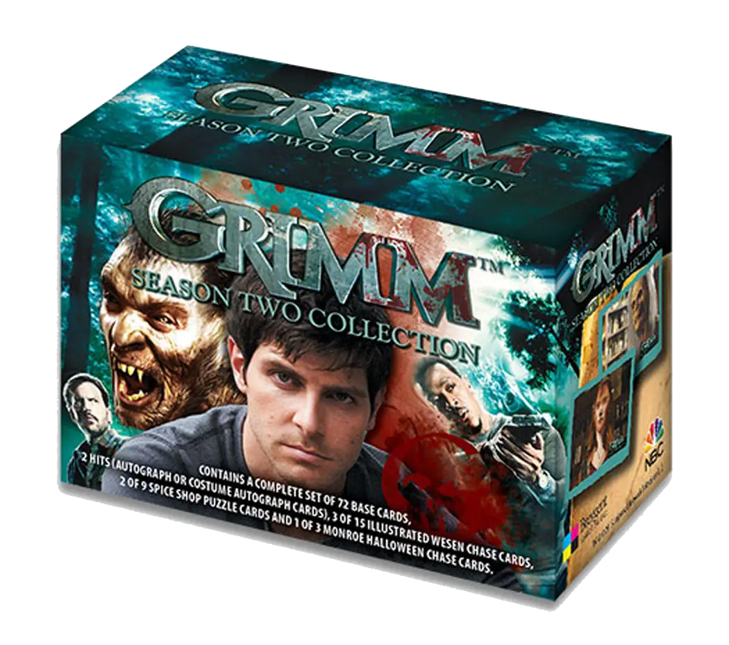 2015 Breygent Grimm Season 2 Factory Sealed Card Set Box with Autograph - Non-Sport Sealed