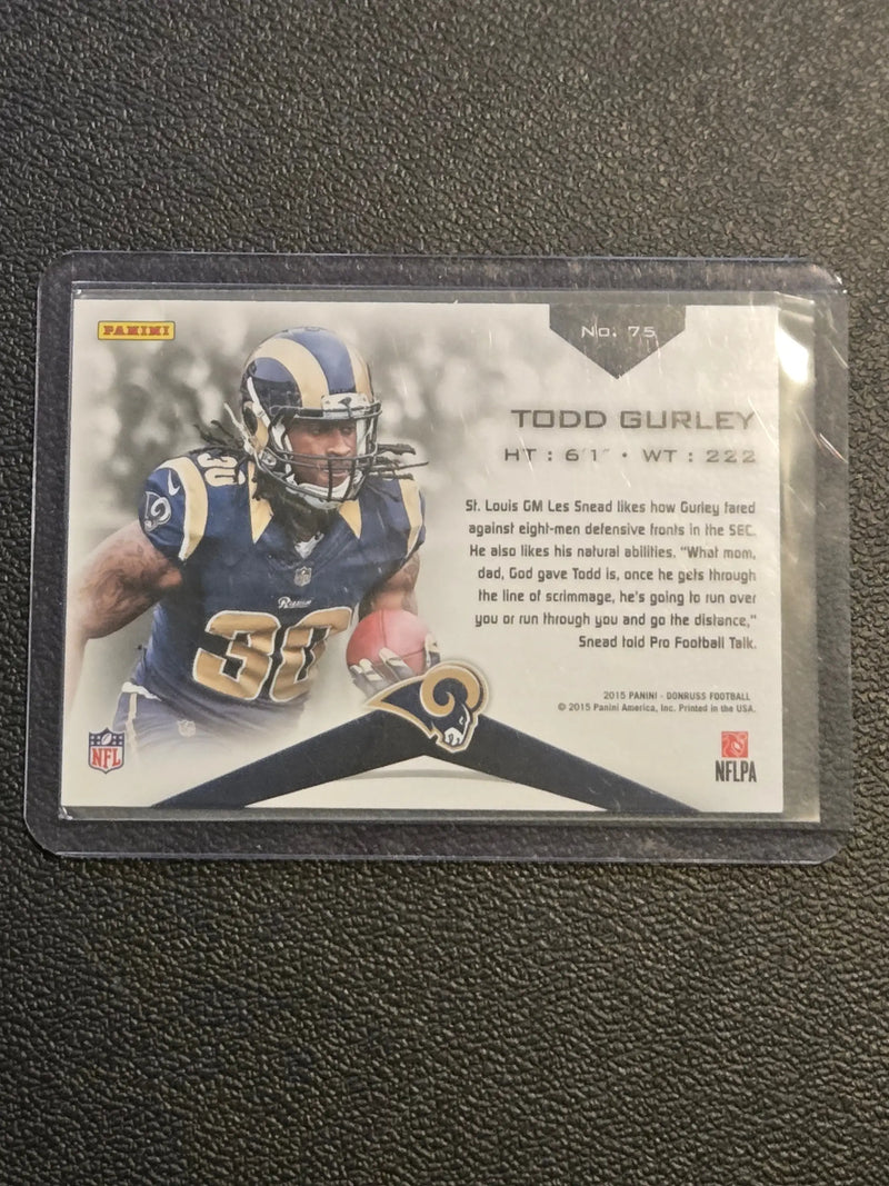 2015 Donruss #75 Todd Gurley Elite - Football Card Single