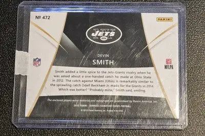 2015 Donruss Signature Series #472 Devin Smith - Football Card Single