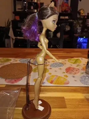 2015 Monster High Doll Clawdeen Wolf Werewolf Nude Pre-Owned FOR OOAK or CUSTOM - Action Figure & Toy