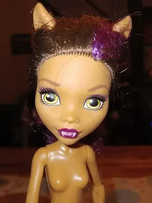 2015 Monster High Doll Clawdeen Wolf Werewolf Nude Pre-Owned FOR OOAK or CUSTOM - Action Figure & Toy