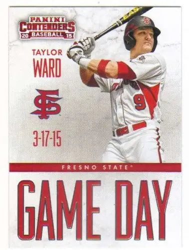 Original gloss Baseball card from Panini Contenders Game Day Tickets 2015 series