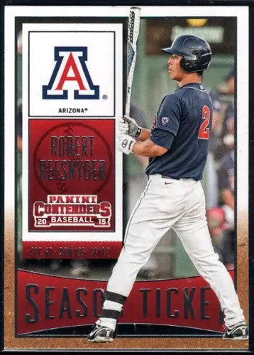 2015 Panini Contenders Season Ticket #83 Robert Refsnyder NM-MT - Baseball Card Single