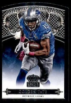 2015 Panini Crown Royale Golden Tate 92 Detroit Lions