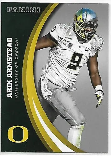 Original gloss Panini Oregon Ducks Arik Armstead football card Oregon Ducks Silver