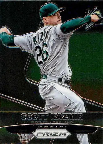 2015 Panini Prizm Scott Kazmir baseball card with original gloss and high NM-MT condition