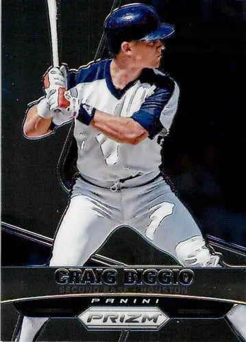 2015 Panini Prizm Craig Biggio baseball card with original gloss Astros ID 20504