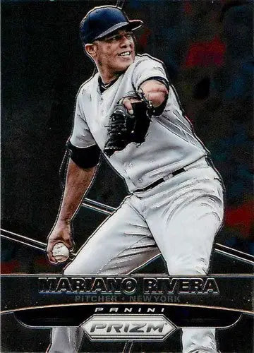 Mariano Rivera baseball card from Panini Prizm 2015 with original gloss NM-MT