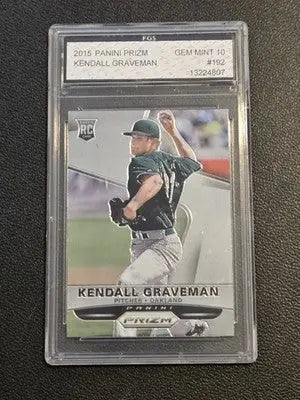 2015 Panini Prizm #192 Kendall Graveman Other 10 - Baseball Card Single