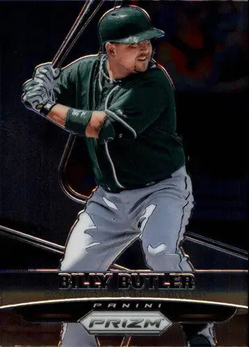 Billy Butler baseball card from Panini Prizm 2015 with original gloss and NM-MT condition