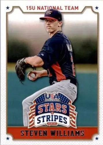 2015 Panini Stars and Stripes #88 Steven Williams NM-MT - Baseball Card Single
