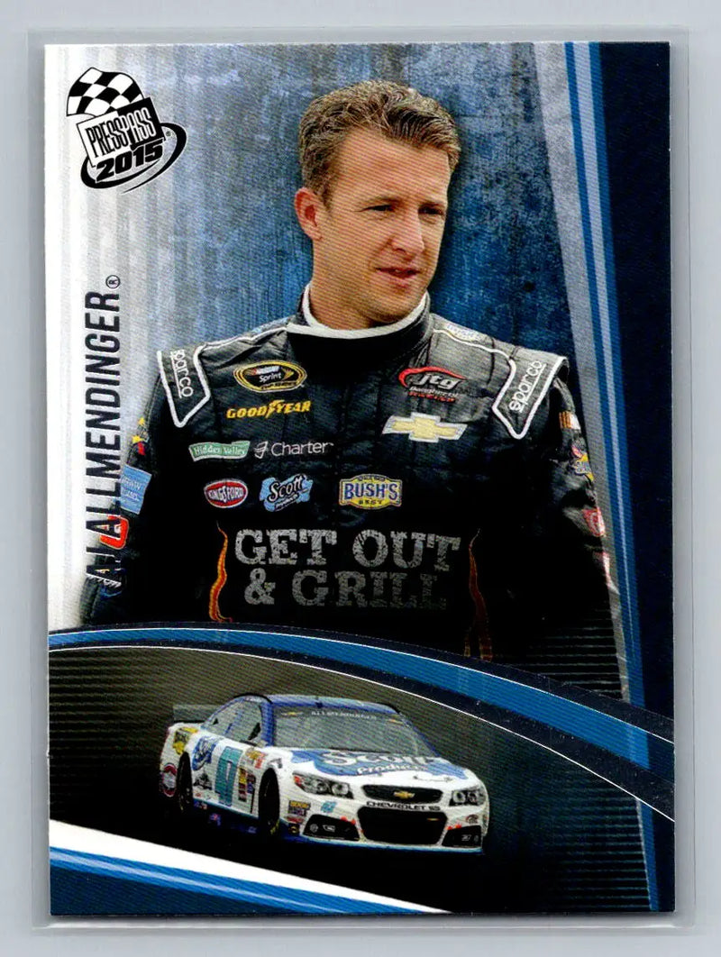 2015 Press Pass Cup Chase #1 A.J. Allmendinger Retail JTG Daugherty Racing - Racing Card Single