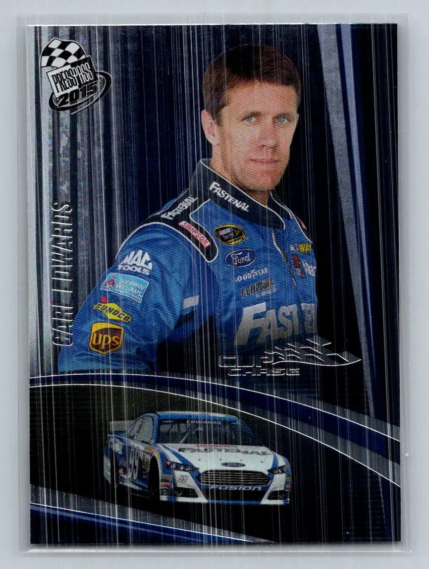 2015 Press Pass Cup Chase #13 Carl Edwards Roush Fenway Racing - Racing Card Single