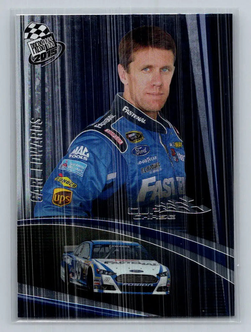 2015 Press Pass Cup Chase #13 Carl Edwards Roush Fenway Racing - Racing Card Single