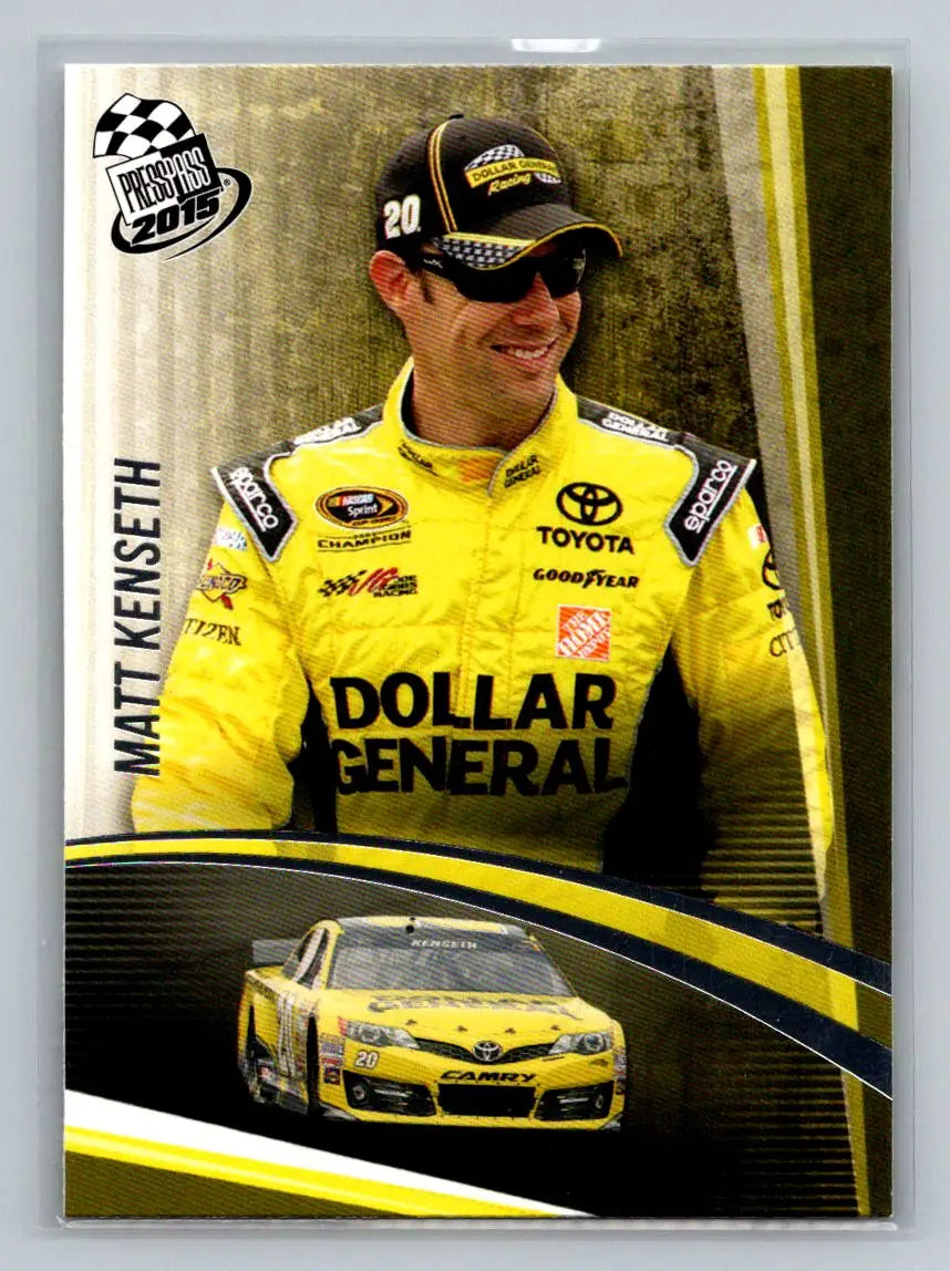 2015 Press Pass Cup Chase #20 Matt Kenseth Retail Joe Gibbs Racing - Racing Card Single