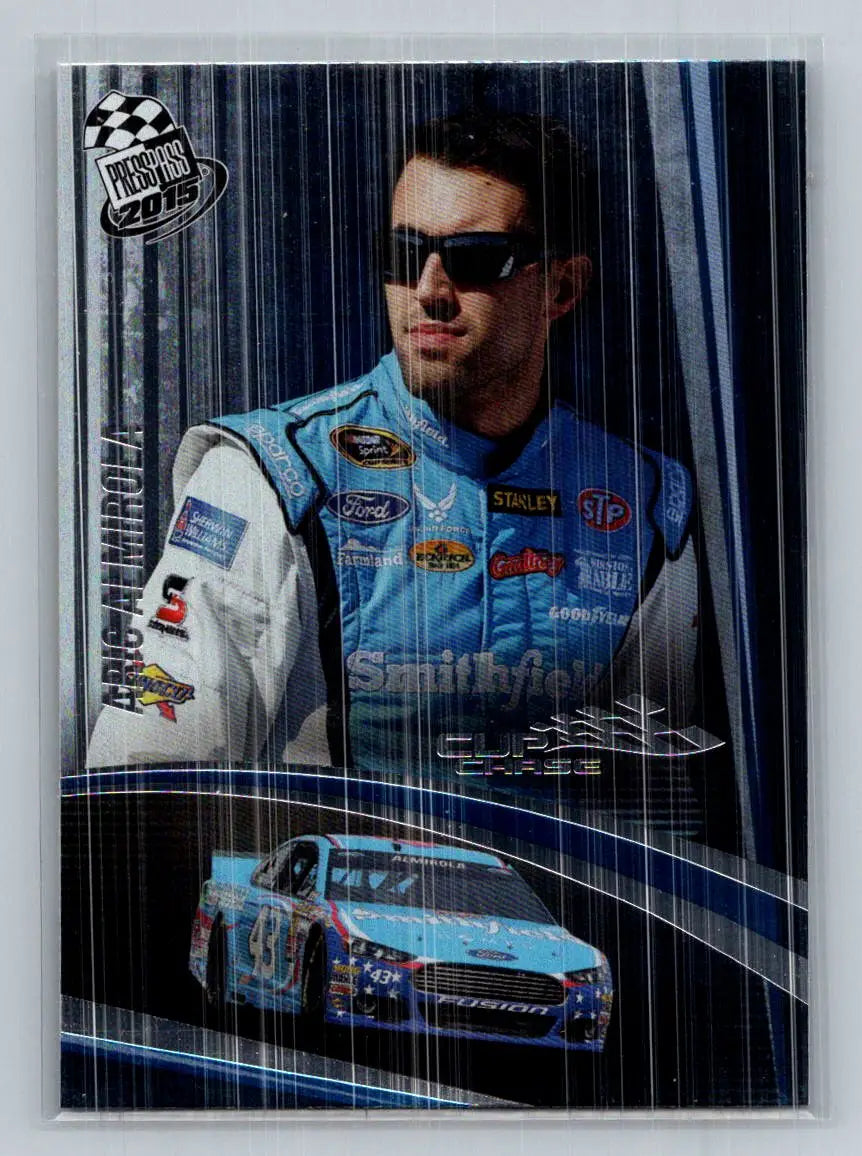 2015 Press Pass Cup Chase #3 Aric Almirola Richard Petty Motorsports - Racing Card Single