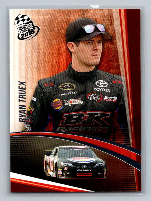 2015 Press Pass Cup Chase #33 Ryan Truex Retail BK Racing - Racing Card Single
