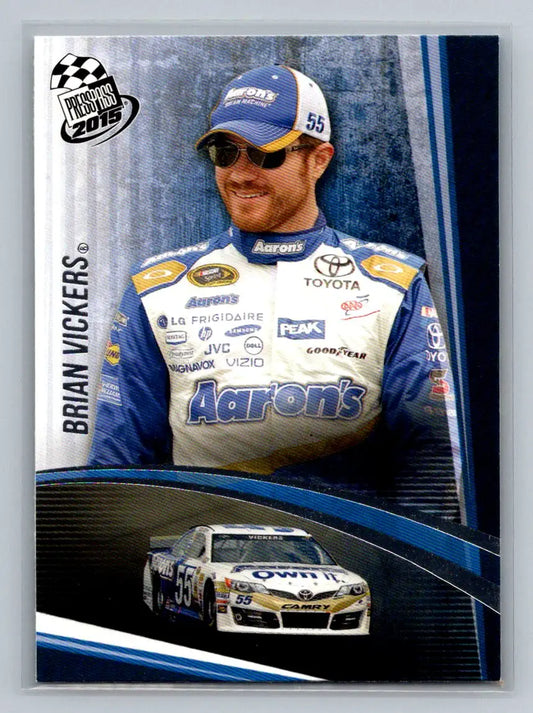 2015 Press Pass Cup Chase #35 Brian Vickers Retail Michael Waltrip Racing - Racing Card Single