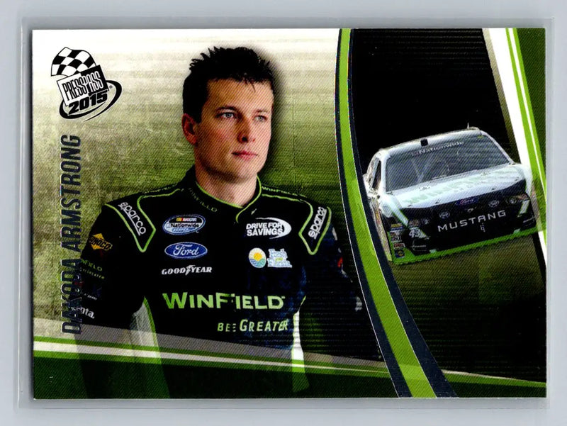 2015 Press Pass Cup Chase #40 Dakoda Armstrong Retail Richard Petty Motorsports - Racing Card Single