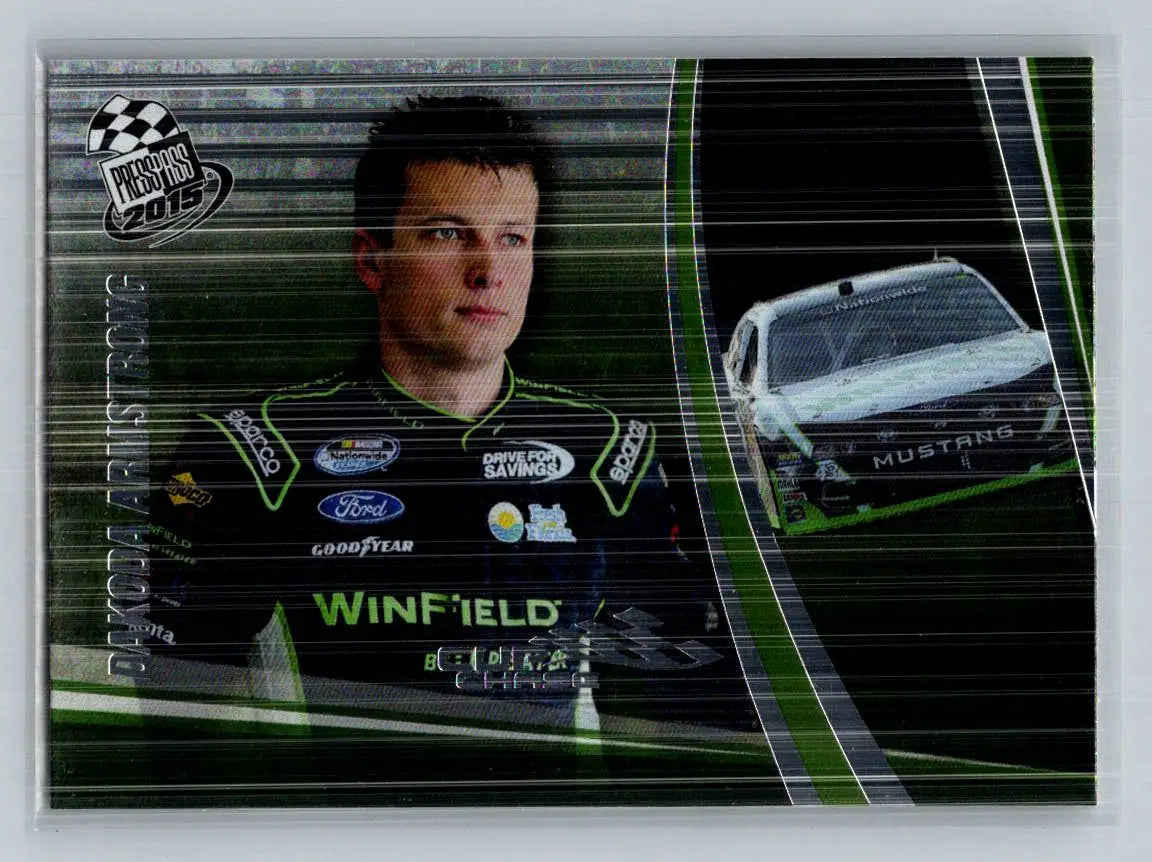 2015 Press Pass Cup Chase #40 Dakoda Armstrong Richard Petty Motorsports - Racing Card Single