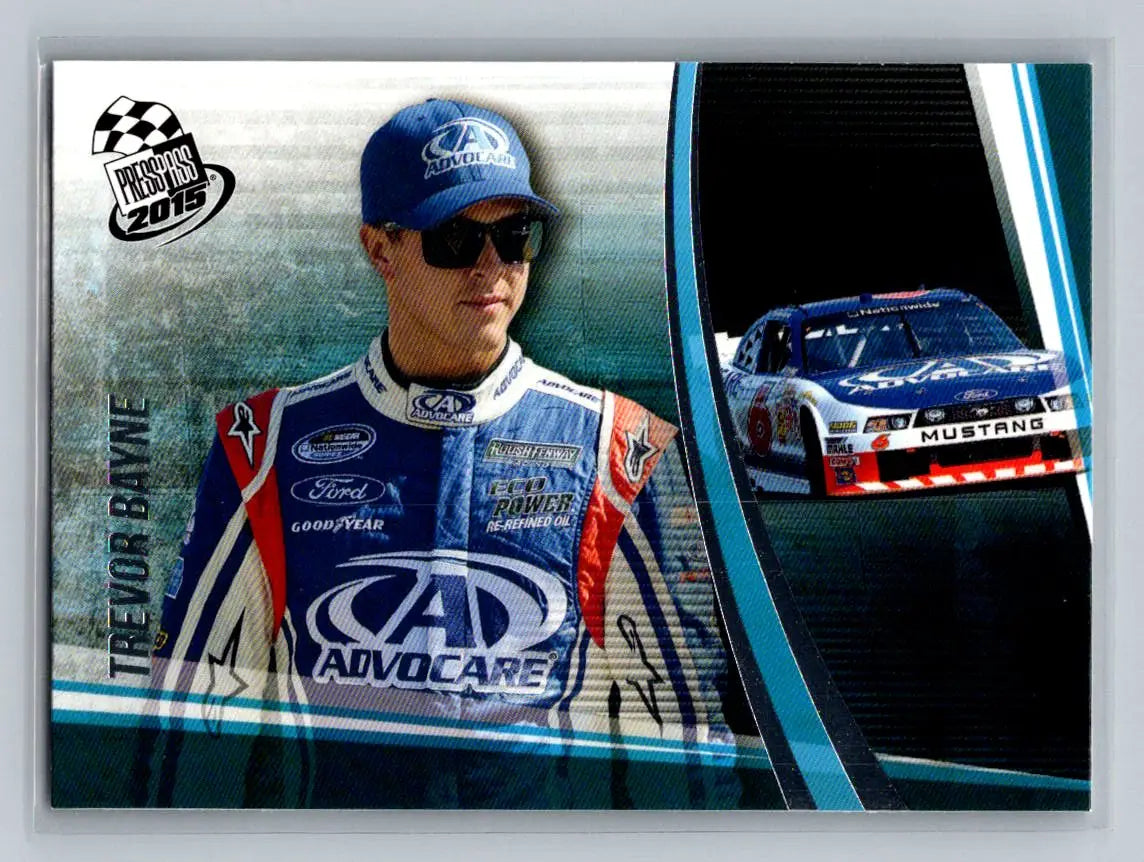 2015 Press Pass Cup Chase #41 Trevor Bayne Retail Roush Fenway Racing - Racing Card Single