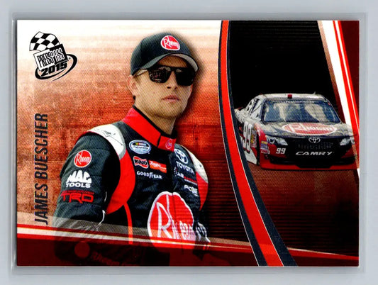 2015 Press Pass Cup Chase #44 James Buescher Retail RAB Racing - Racing Card Single