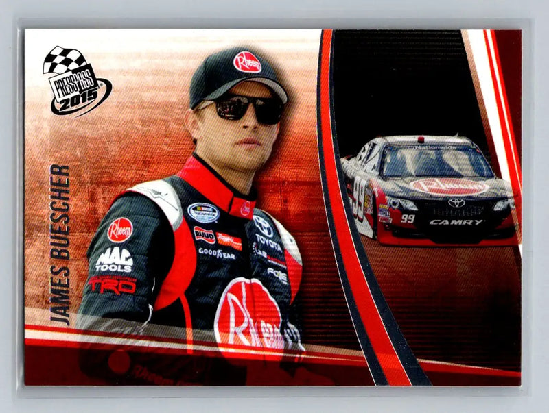 2015 Press Pass Cup Chase #44 James Buescher Retail RAB Racing - Racing Card Single
