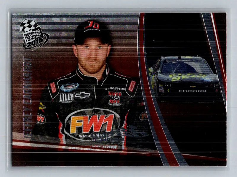 2015 Press Pass Cup Chase #46 Jeffrey Earnhardt JD Motorsports - Racing Card Single