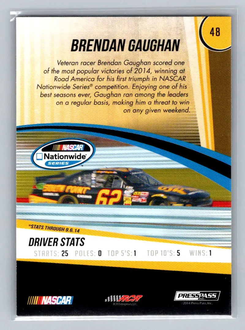 2015 Press Pass Cup Chase #48 Brendan Gaughan Retail Richard Childress Racing - Racing Card Single