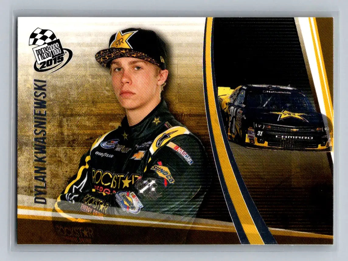 2015 Press Pass Cup Chase #50 Dylan Kwasniewski Retail Turner Scott Motorsports - Racing Card Single