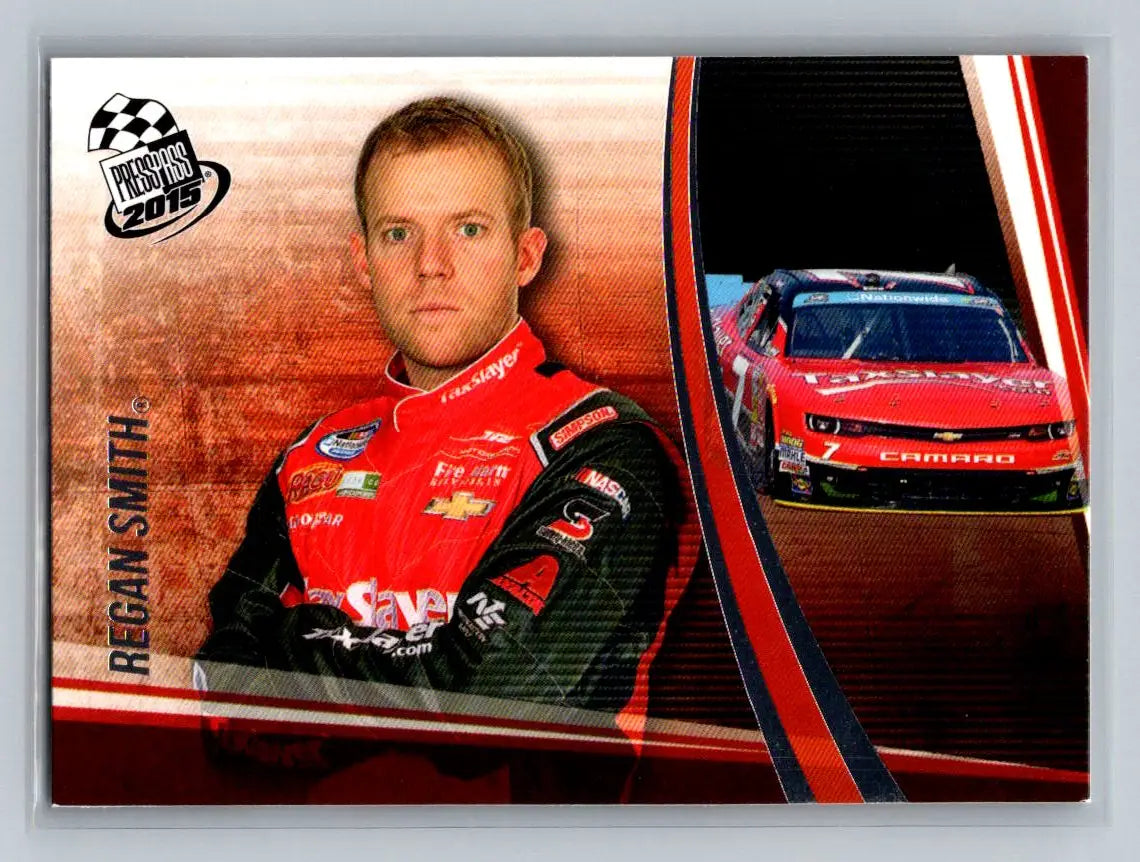 2015 Press Pass Cup Chase #54 Regan Smith Retail JR Motorsports - Racing Card Single