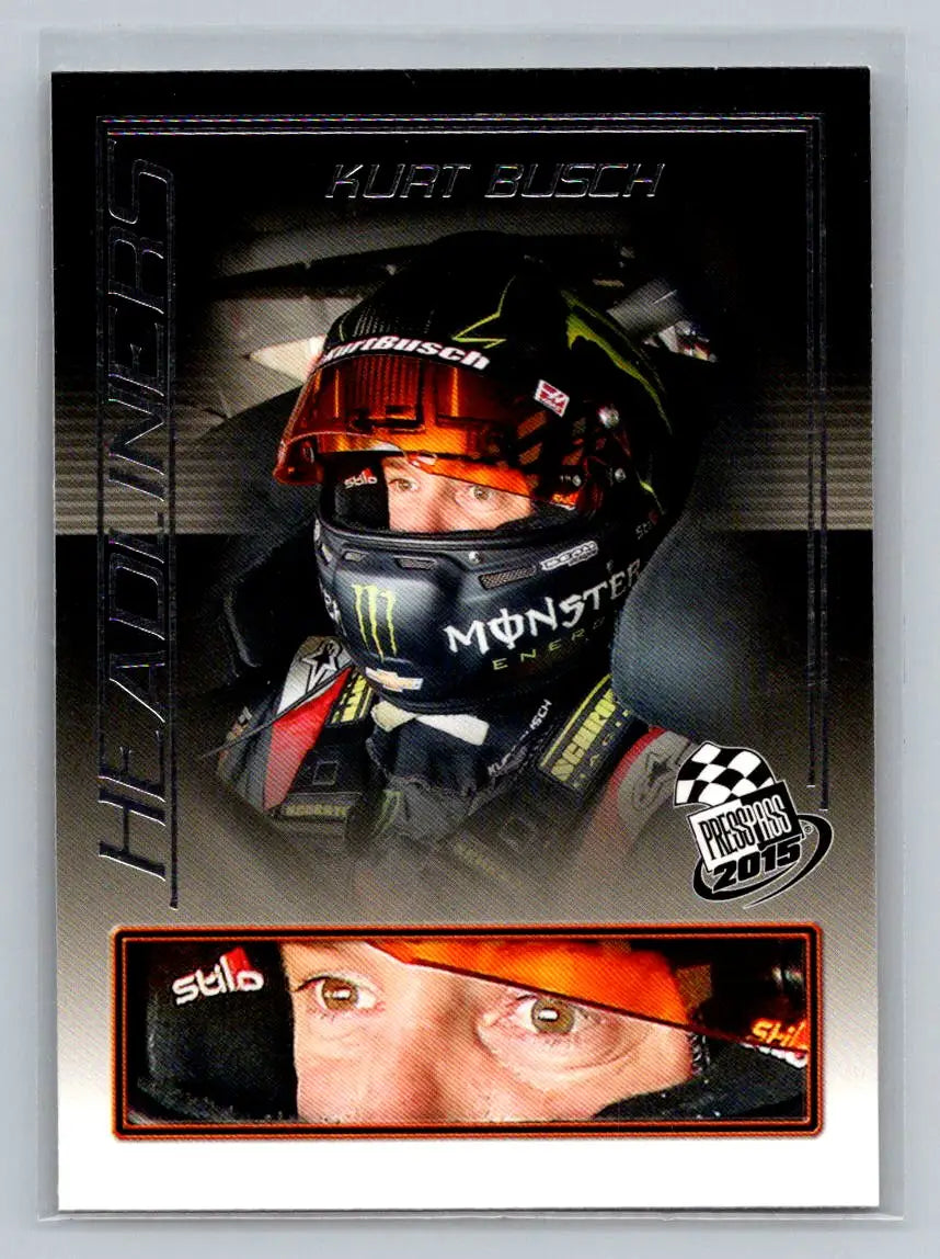 2015 Press Pass Cup Chase #62 Kurt Busch Retail Stewart-Haas Racing - Racing Card Single