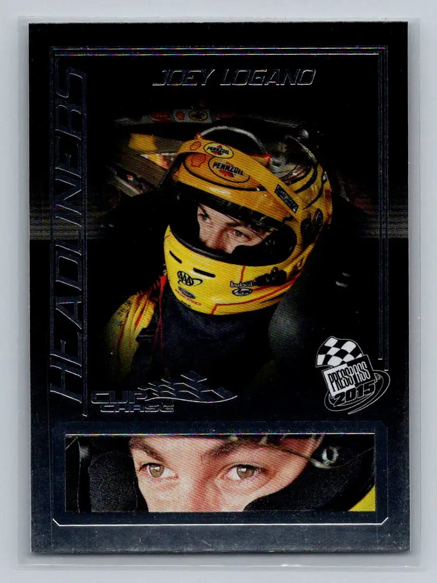 2015 Press Pass Cup Chase #74 Joey Logano Team Penske - Racing Card Single