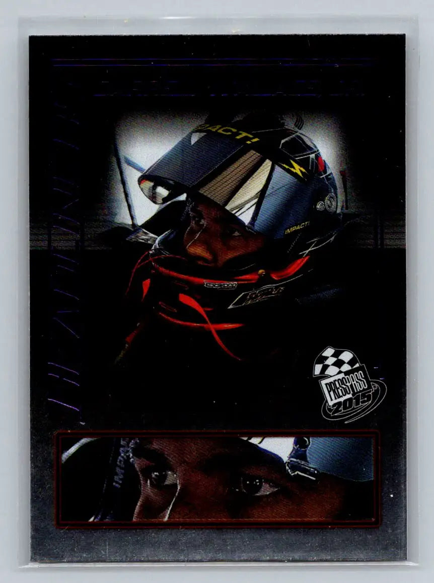 2015 Press Pass Cup Chase #78 Darrell Wallace Jr. Purple Kyle Busch Motorsports - Racing Card Single