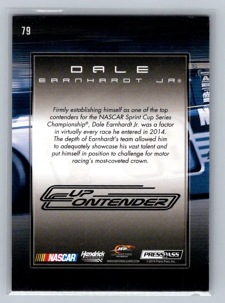2015 Press Pass Cup Chase #79 Dale Earnhardt Jr. Hendrick Motorsports - Racing Card Single
