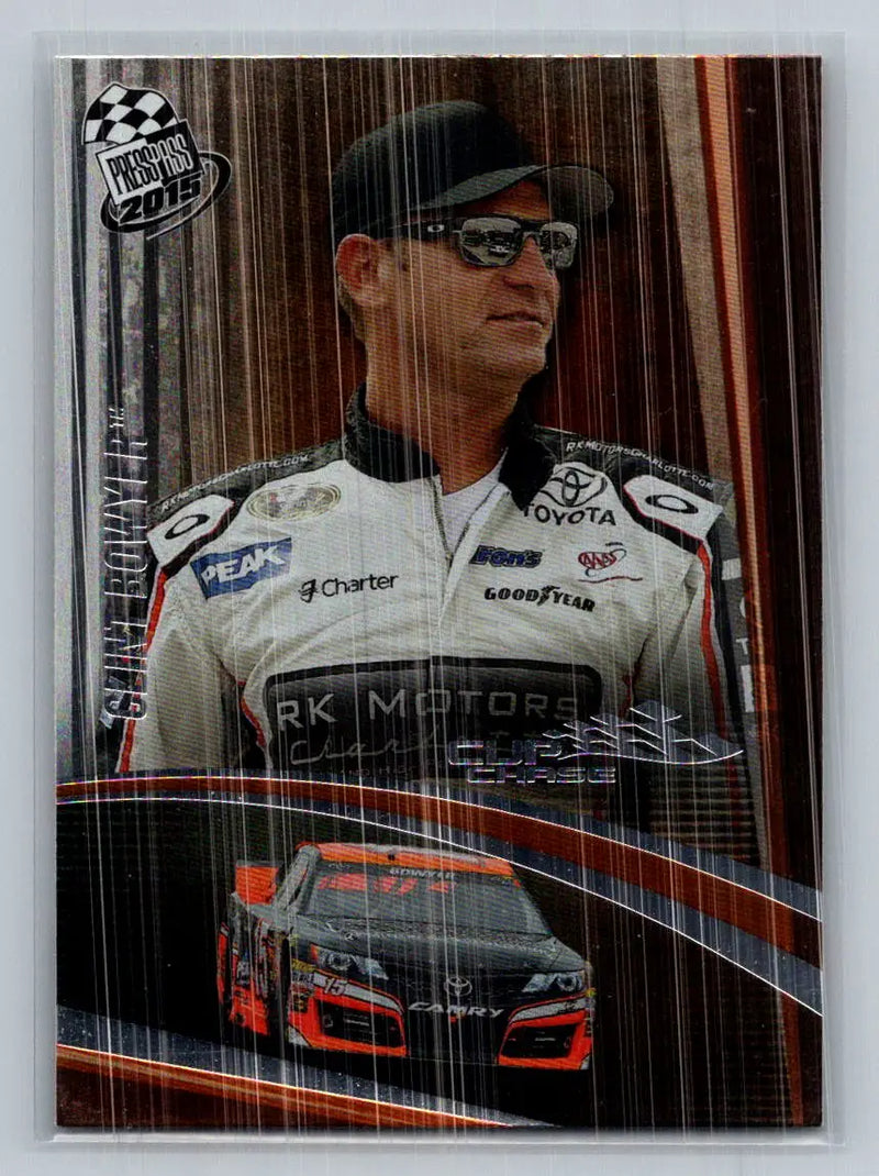 2015 Press Pass Cup Chase #8 Clint Bowyer Michael Waltrip Racing - Racing Card Single