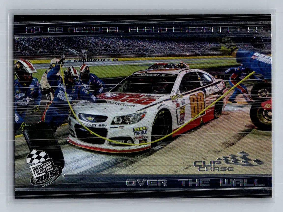 2015 Press Pass Cup Chase #91 No. 88 National Guard Chevrolet - Racing Card Single