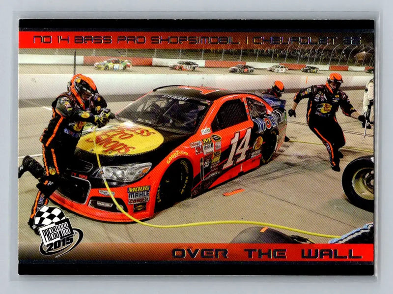 2015 Press Pass Cup Chase #98 No. 14 Bass Pro Shops/Mobil 1 Chevrolet SS Retail - Racing Card Single