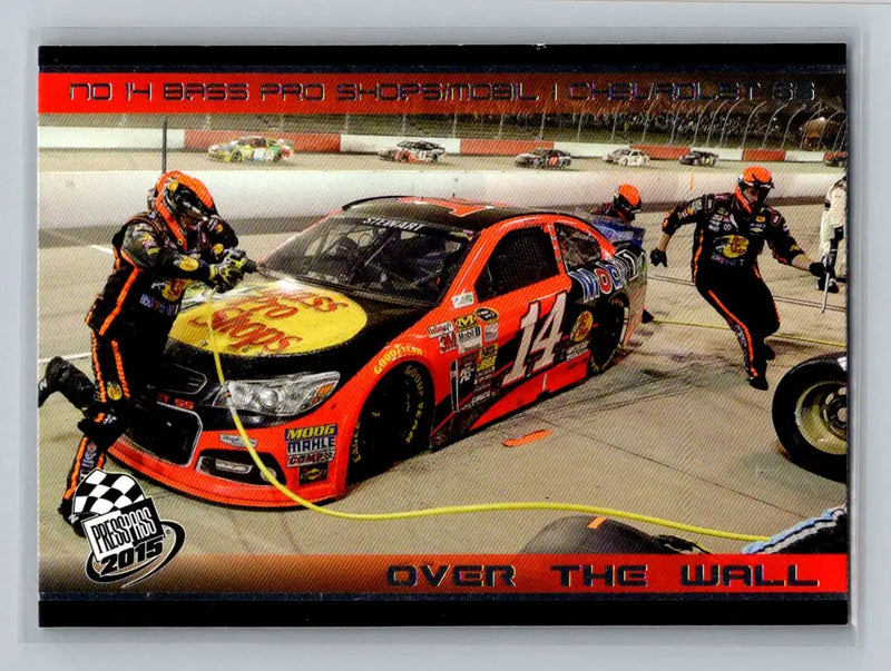 2015 Press Pass Cup Chase #98 No. 14 Bass Pro Shops/Mobil 1 OTW Retail - Racing Card Single