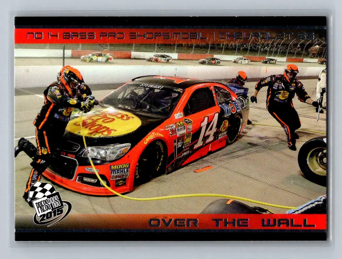 2015 Press Pass Cup Chase #98 No. 14 Bass Pro Shops/Mobil 1 OTW Retail - Racing Card Single