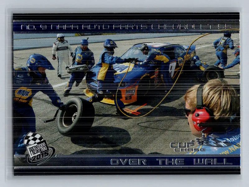 2015 Press Pass Cup Chase #99 No. 9 NAPA Auto Parts Chevrolet JR Motorsports - Racing Card Single