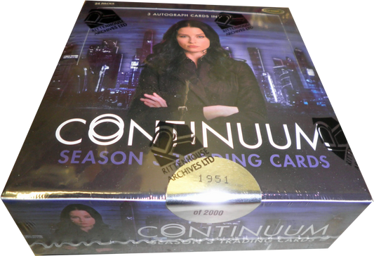 2015 Rittenhouse Continuum Season 3 Factory Sealed Box - Entertainment Card Box